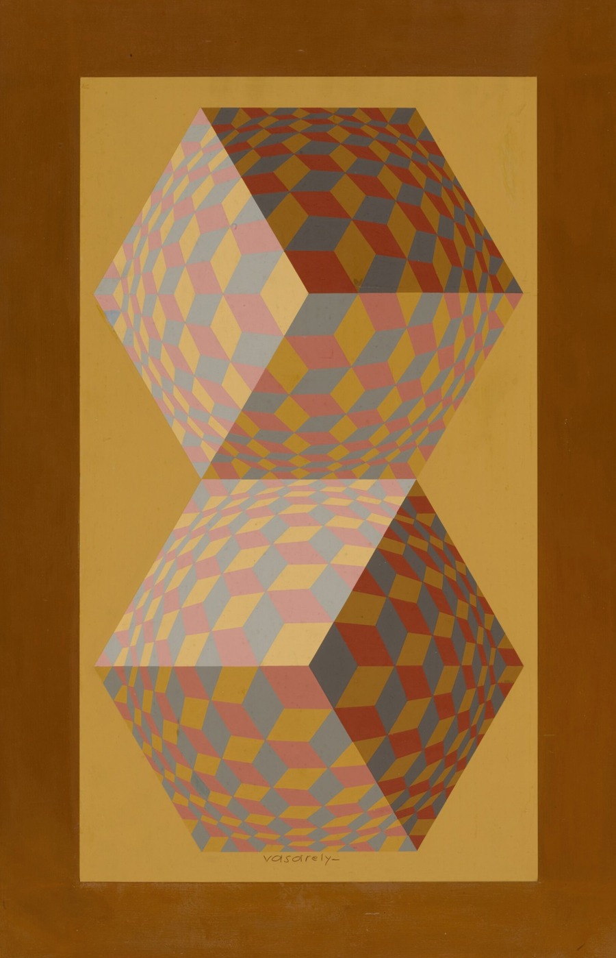 Victor Vasarely - Deux Cubes, Prismes