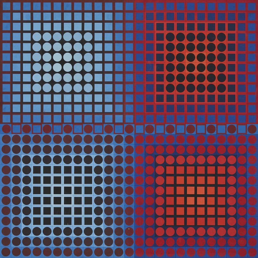 Victor Vasarely - EG-1-2