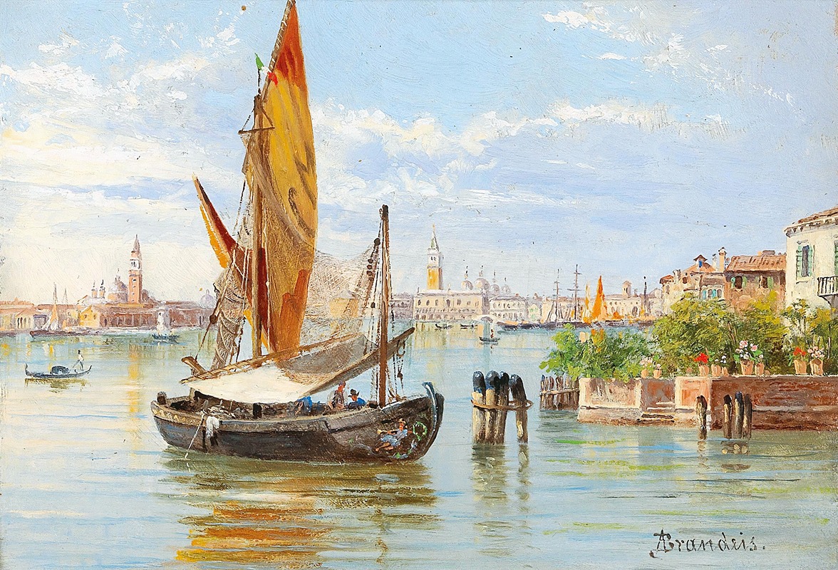 Antonietta Brandeis - Barche De Pesche, Venezia