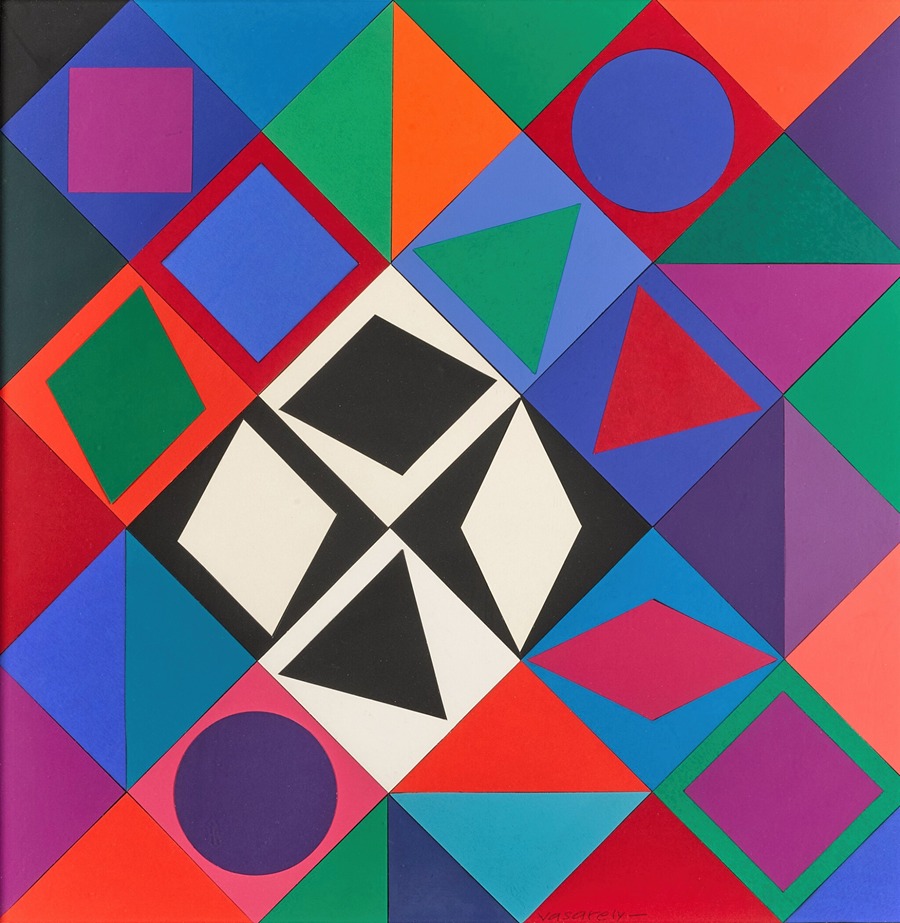 Victor Vasarely - Folklore Planetaire