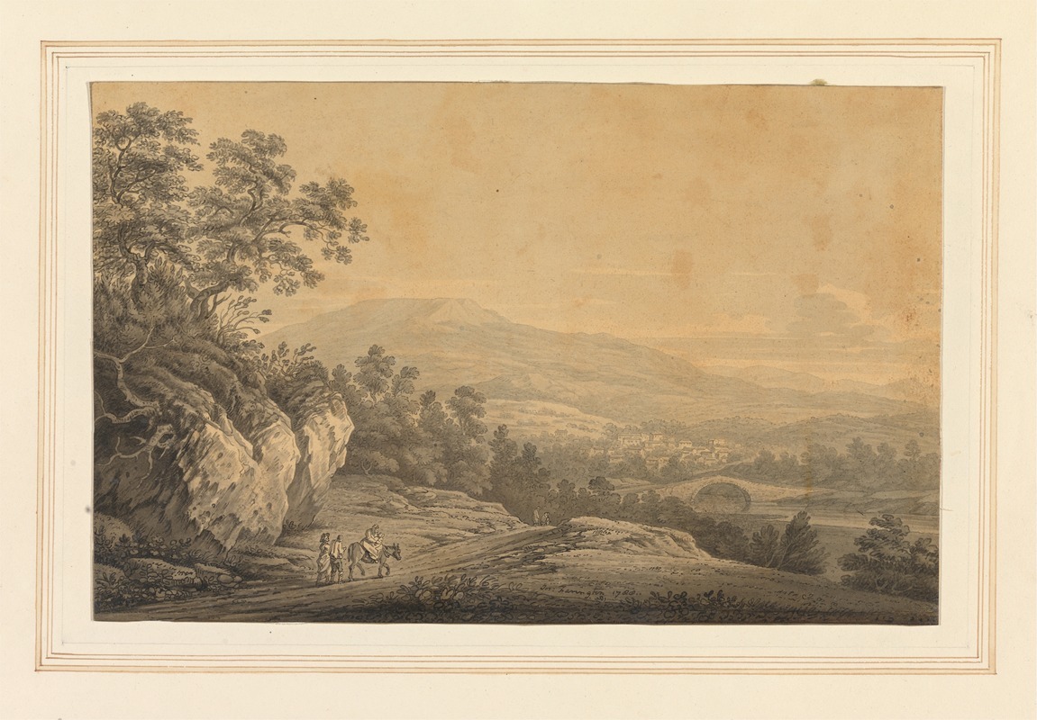 Joseph Farington - View of Ambleside