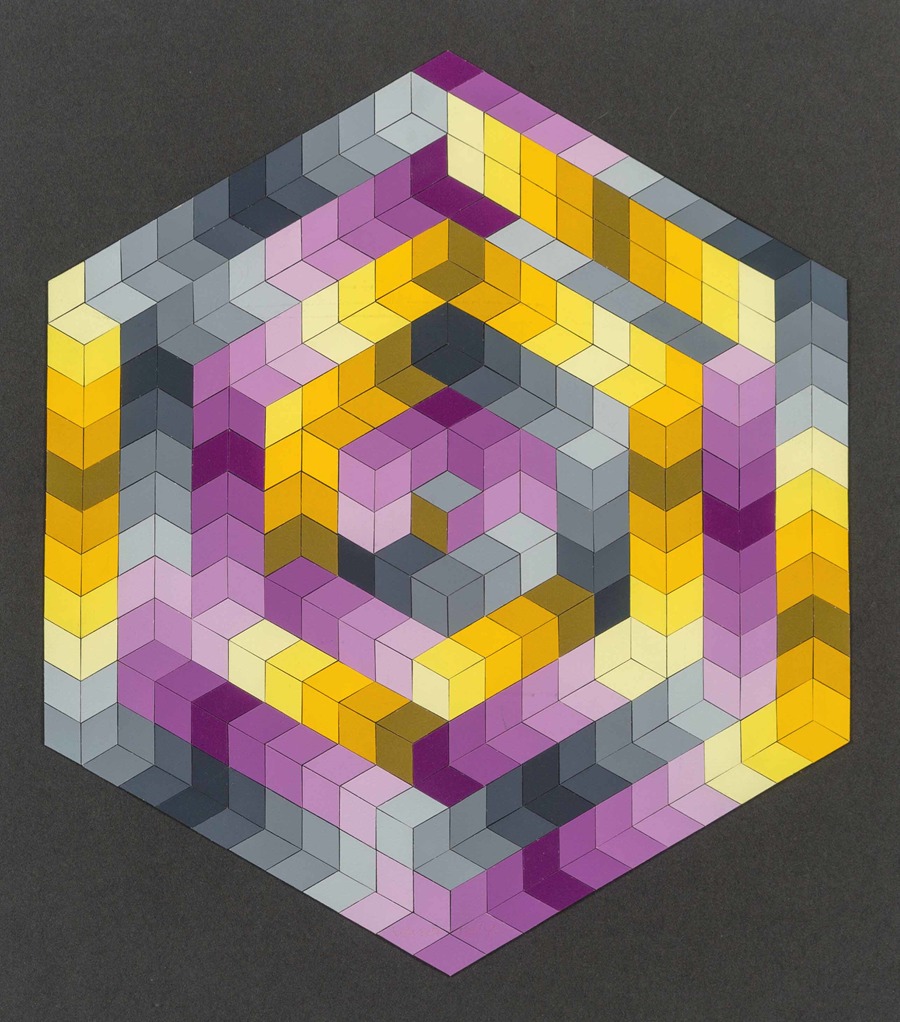 Victor Vasarely - Mercure-C