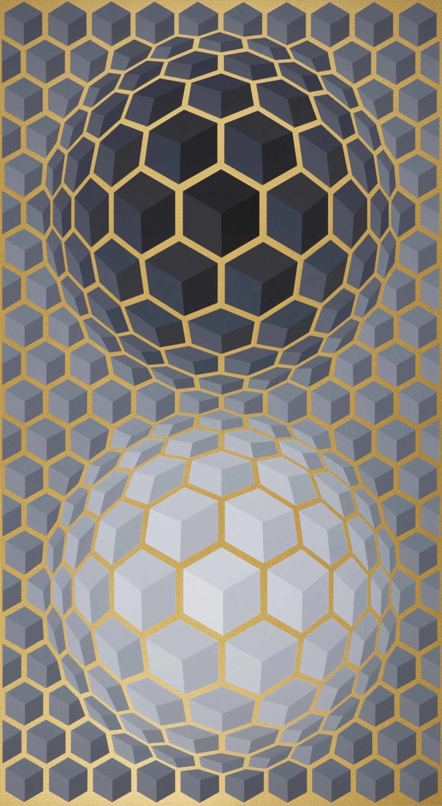 Victor Vasarely - Meta #3