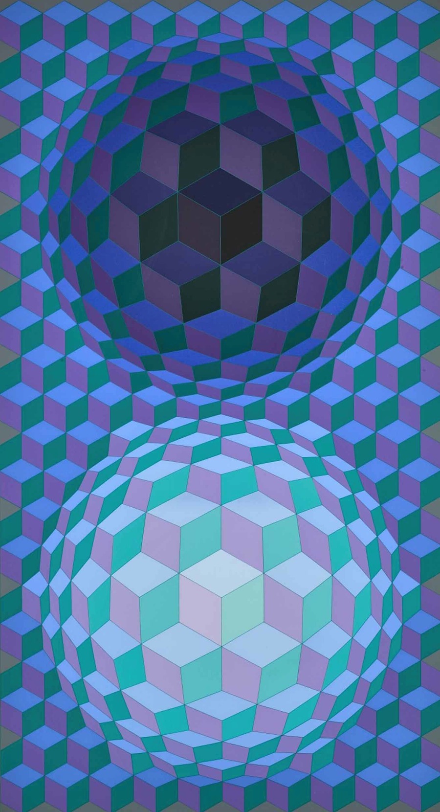 Victor Vasarely - Meta #5