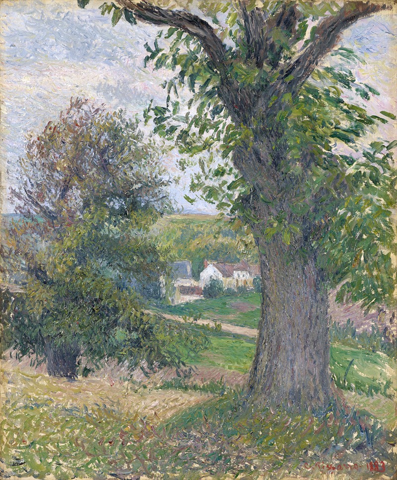 Camille Pissarro - Chestnut Trees in Osny