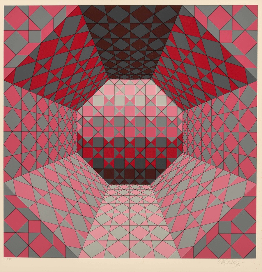Victor Vasarely - Paris-Tokyo #1