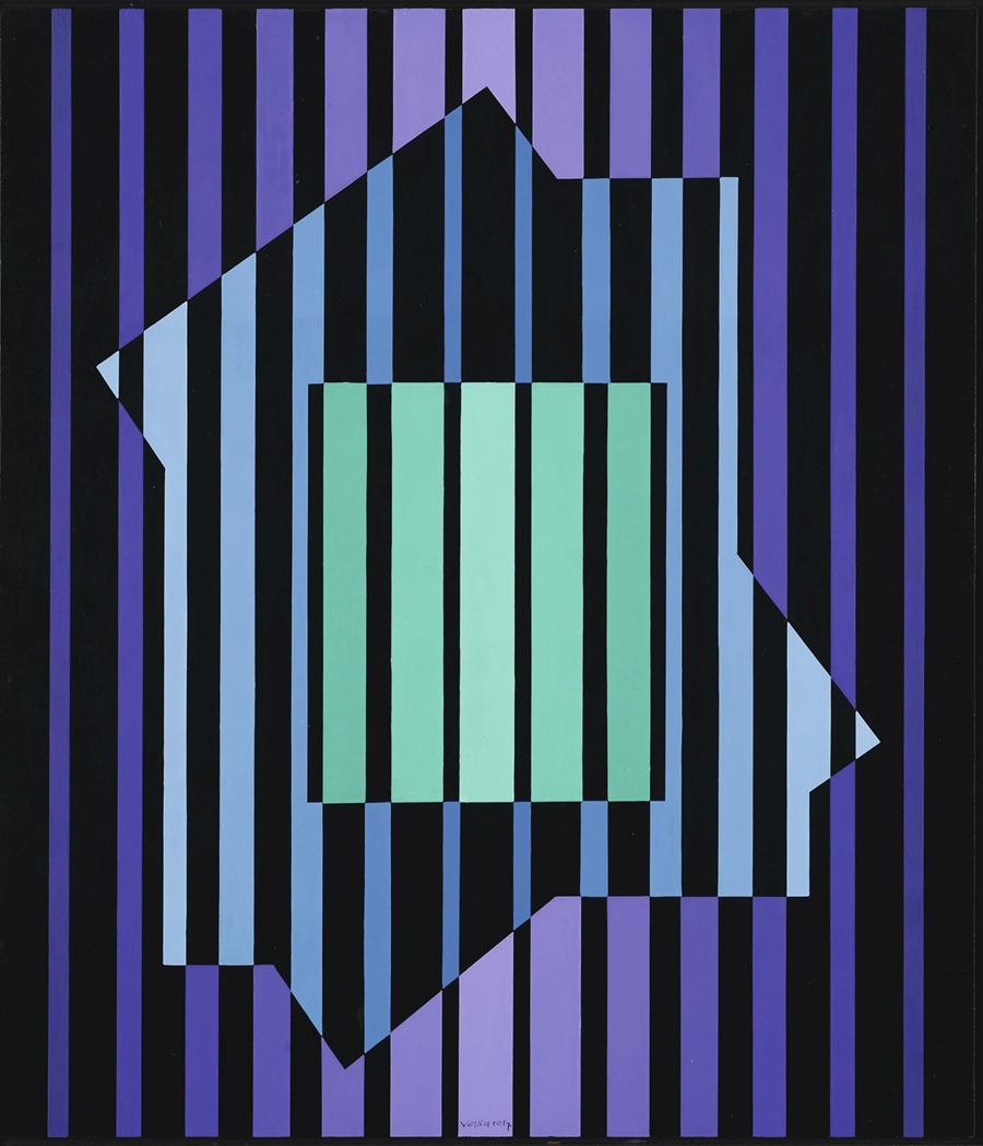 Victor Vasarely - Pensar 3