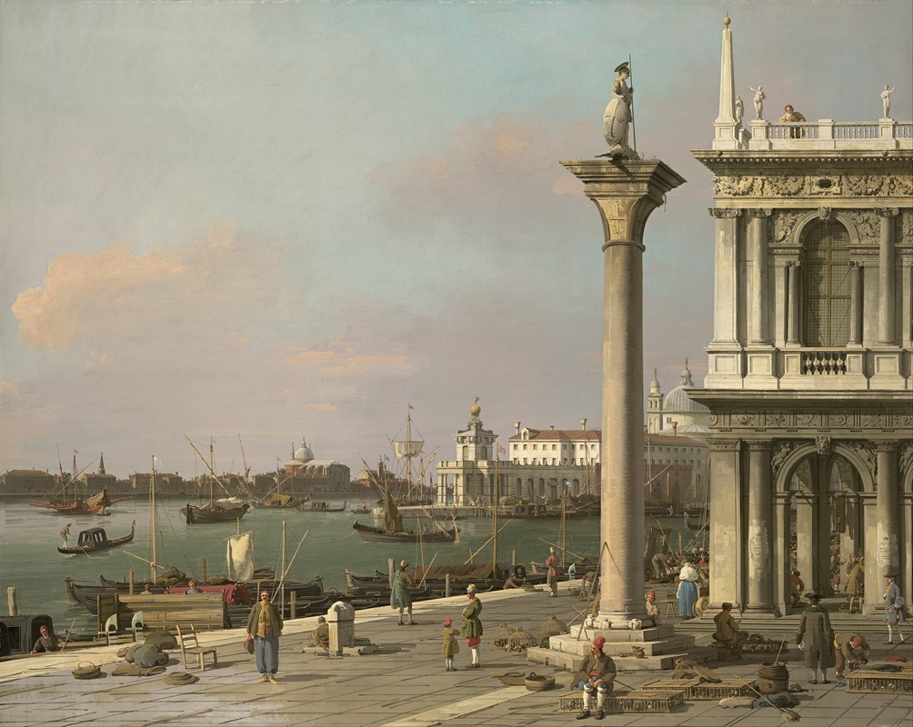 Canaletto - Bacino di S. Marco- From the Piazzetta