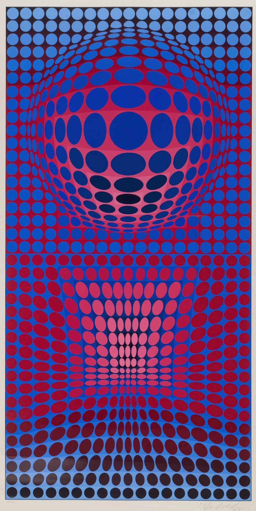 Victor Vasarely - Plate from VP Series 2