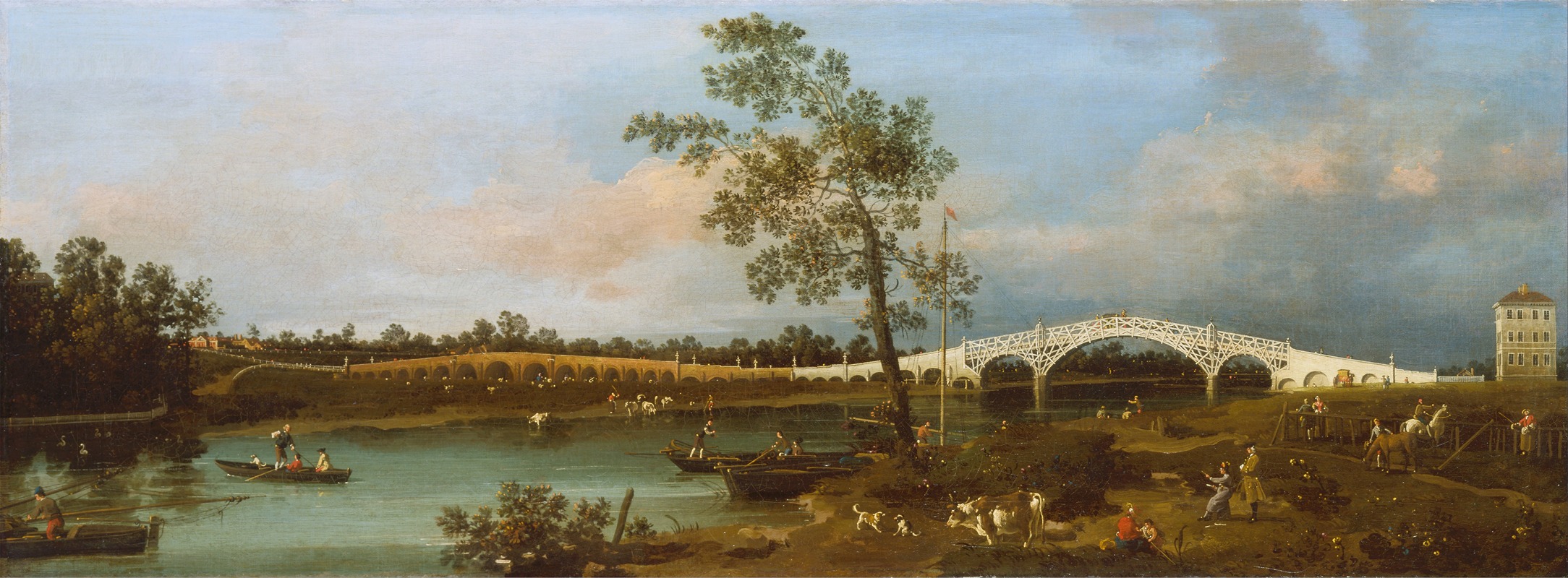 Canaletto - Old Walton Bridge
