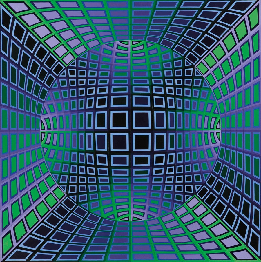 Victor Vasarely - Taler-IF