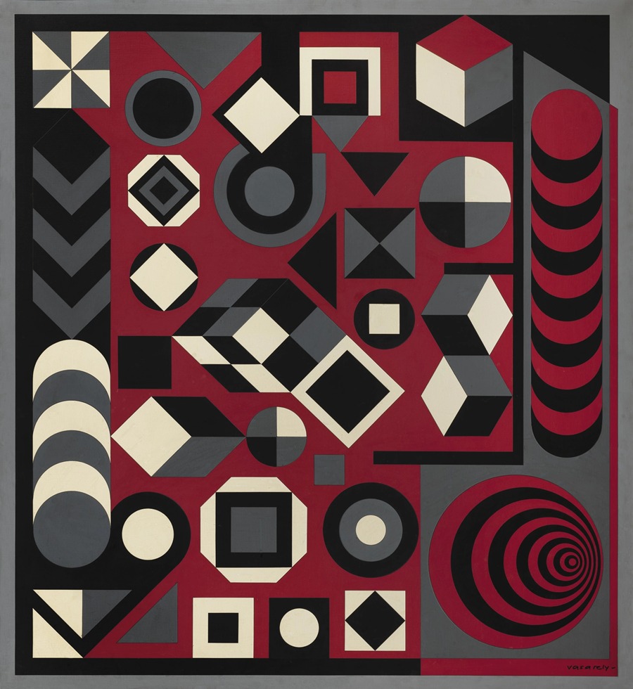 Victor Vasarely - Triass