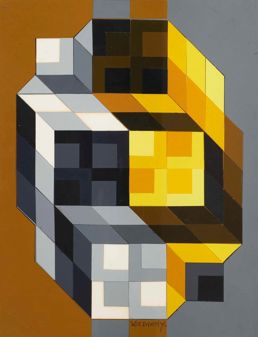Victor Vasarely - TRIDIM