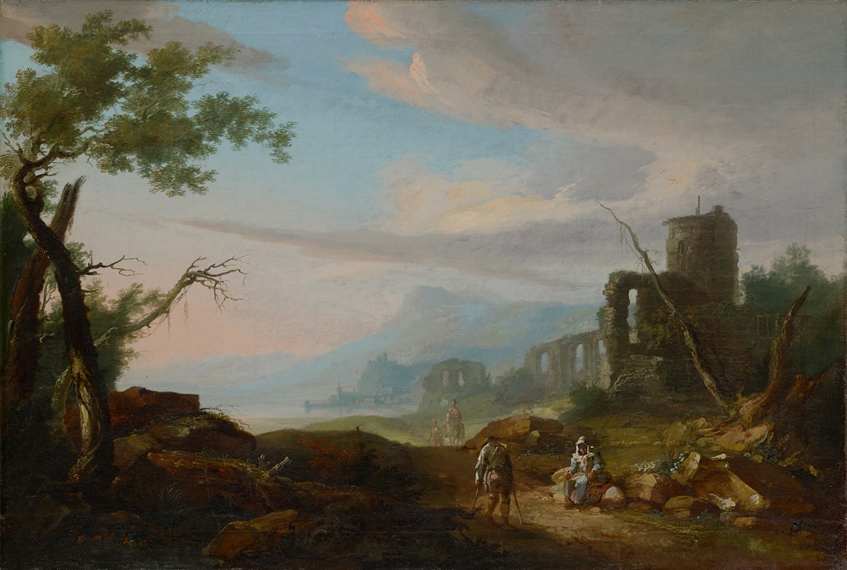Caspar Wolf - Landscape with Ruins