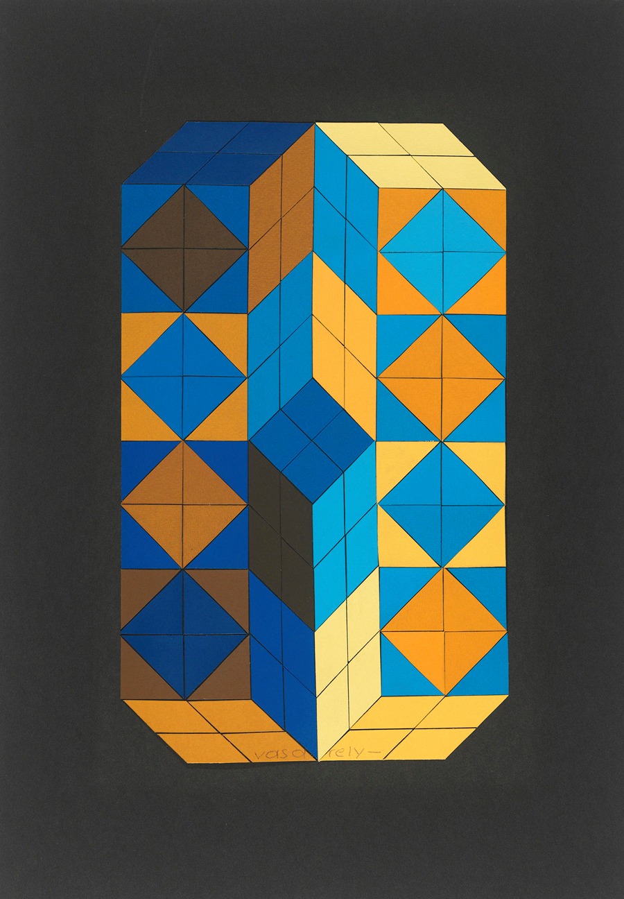 Victor Vasarely - Untitled