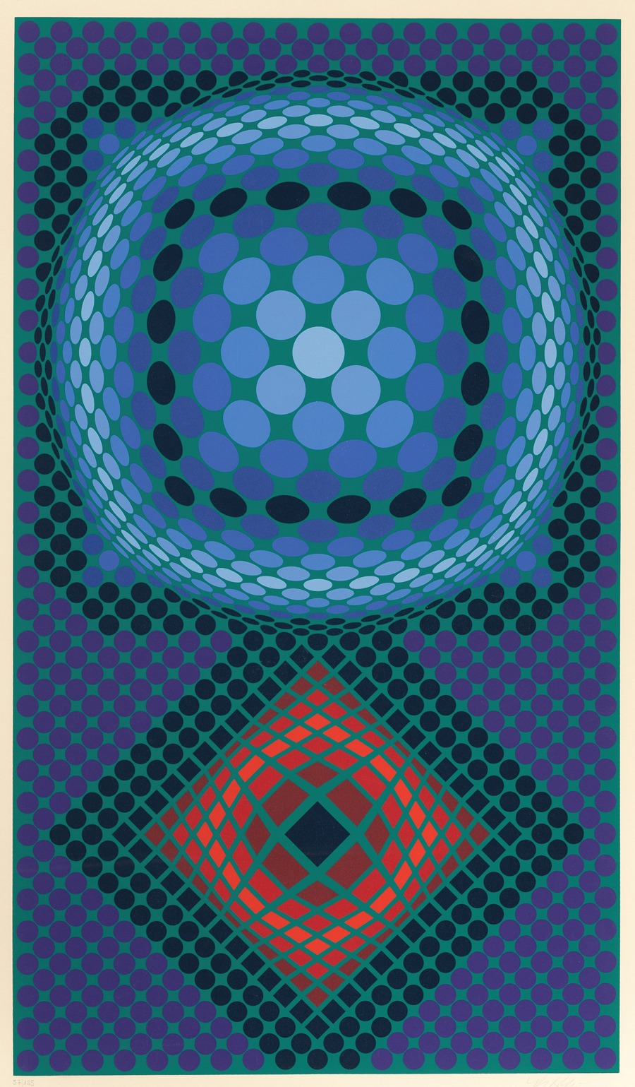 Victor Vasarely - Untitled