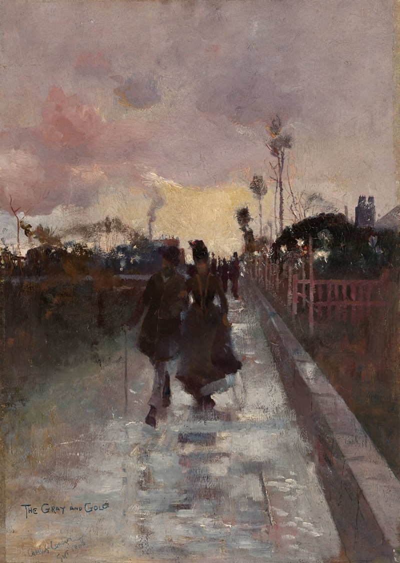 Charles Conder - Going home (The Gray and Gold)