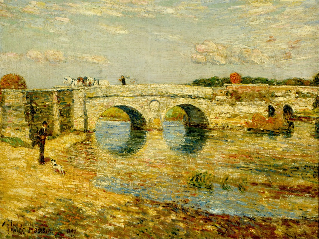 Childe Hassam - Bridge Over the Stour