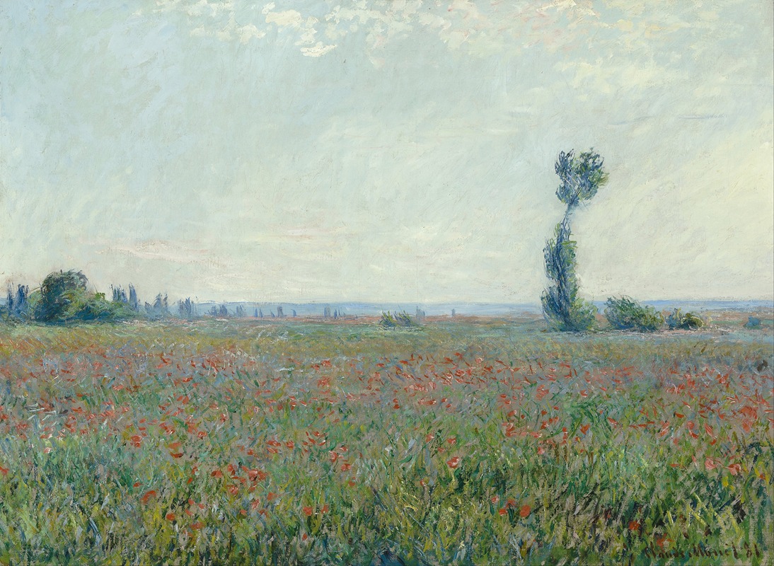 Claude Monet - Poppy Field 2
