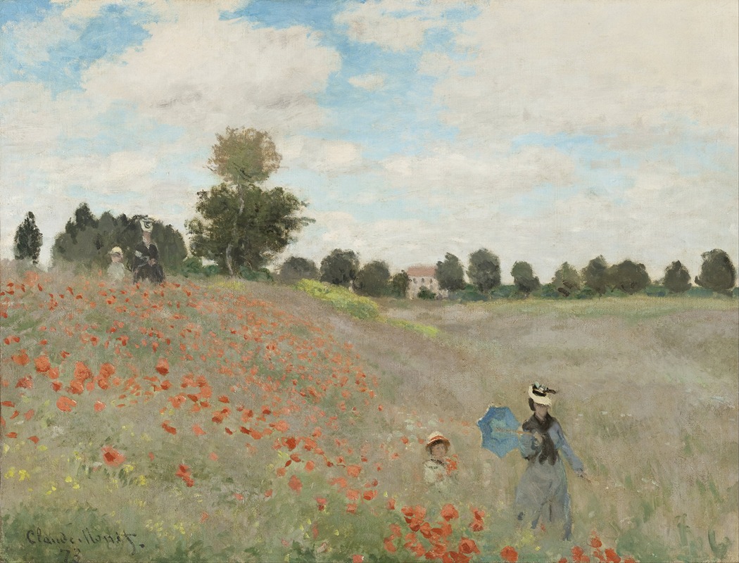Claude Monet - Poppy Field