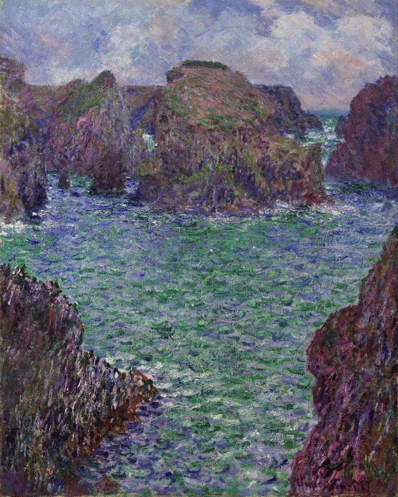 Claude Monet - Port-Goulphar, Belle-Île