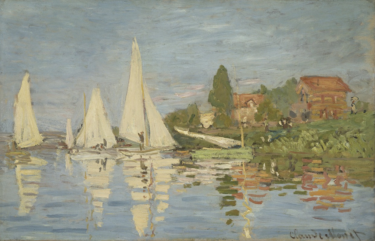 Claude Monet - Regattas at Argenteuil