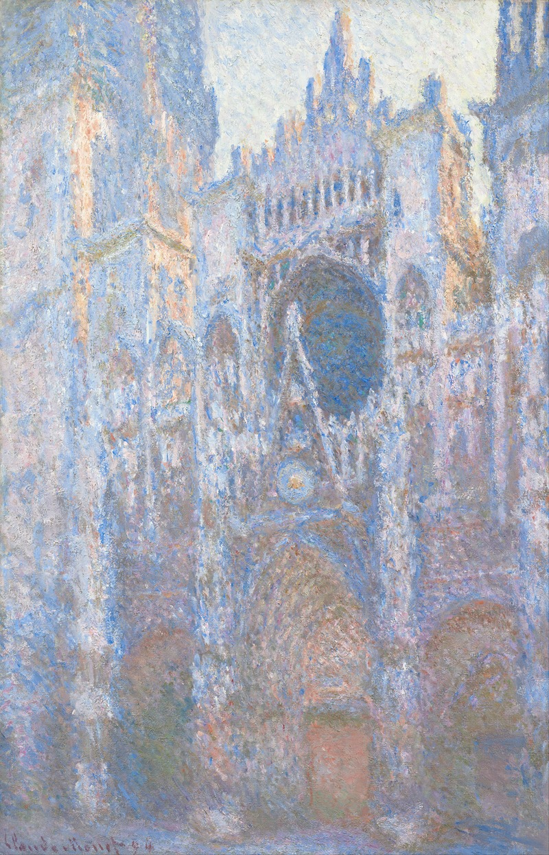 Claude Monet - Rouen Cathedral, West Façade