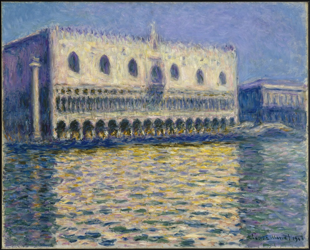 Claude Monet - The Doges Palace (Le Palais ducal)