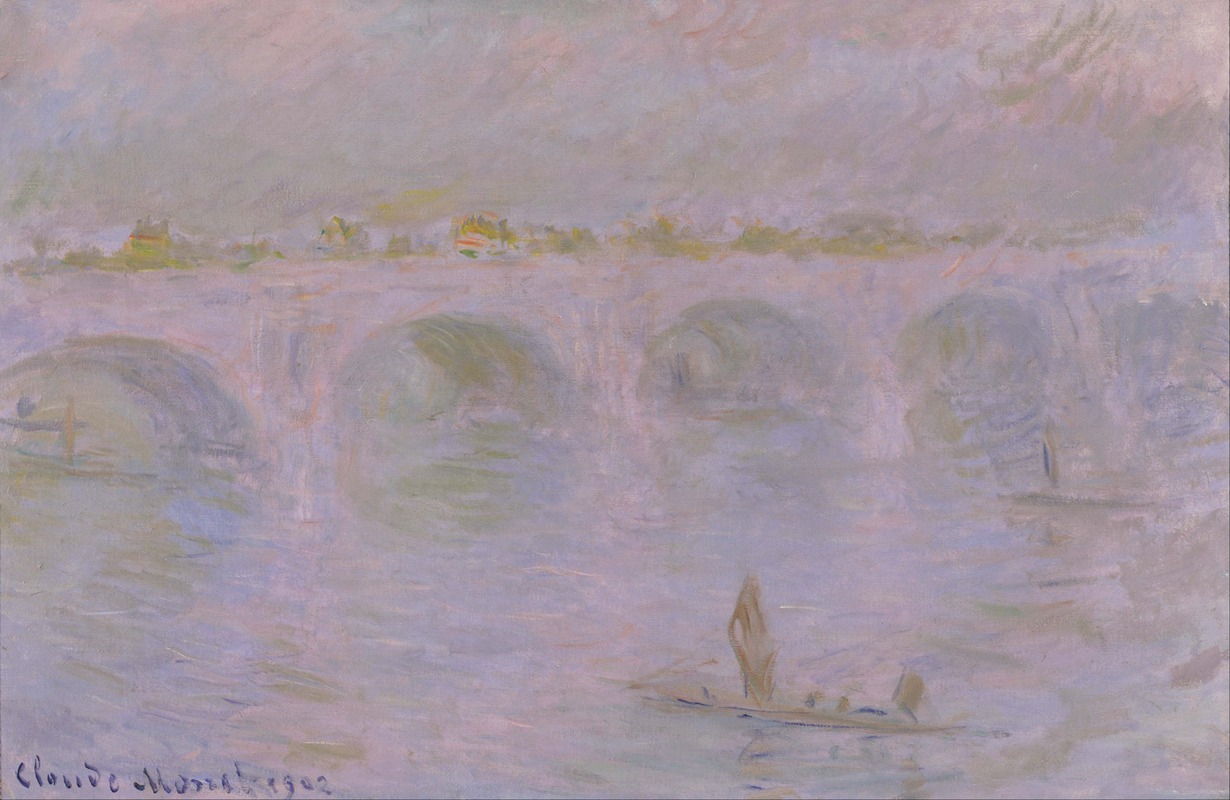 Claude Monet - Waterloo Bridge in London