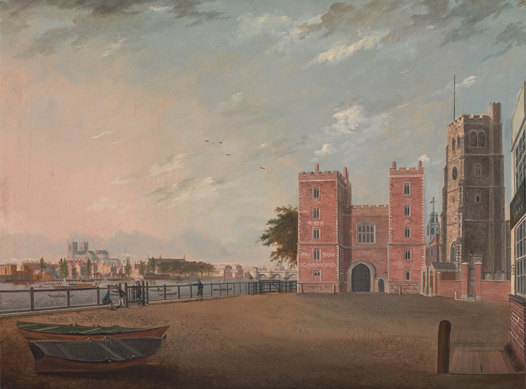 Daniel Turner - Lambeth Palace from the West