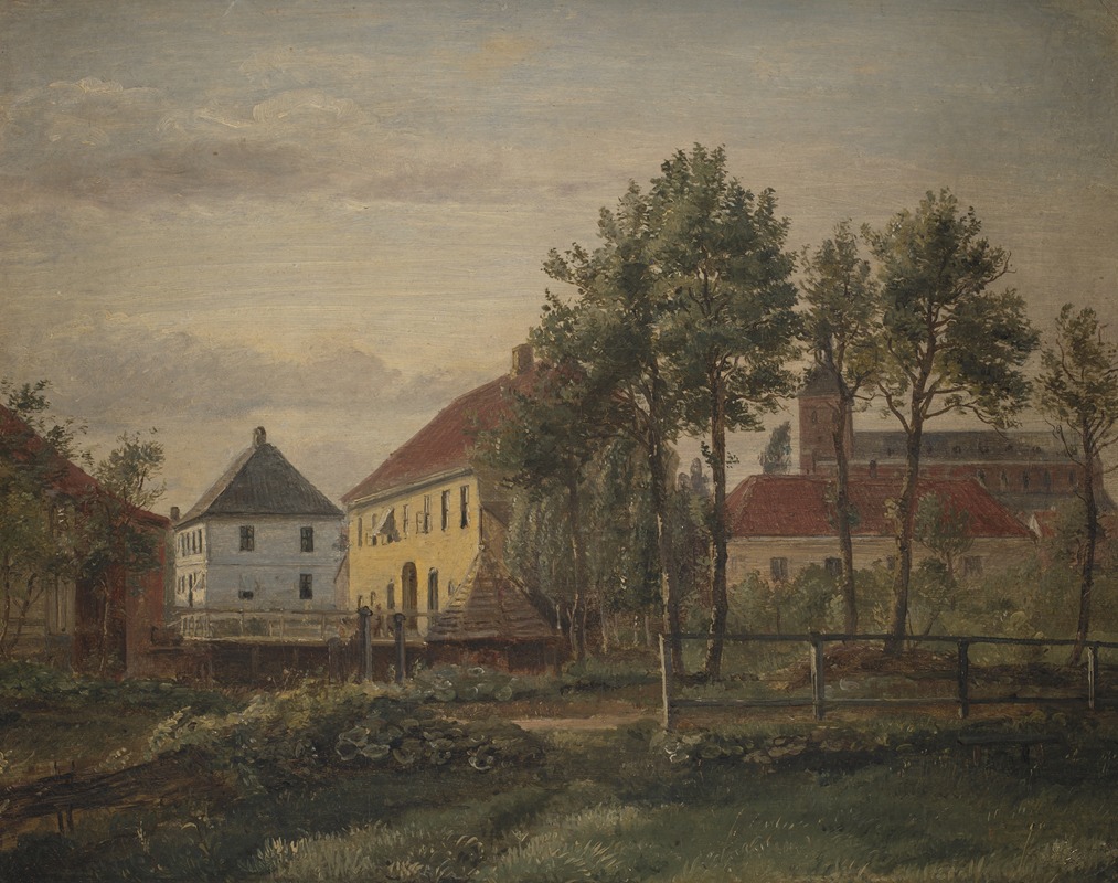 Dankvart Dreyer - A Mill in Odense