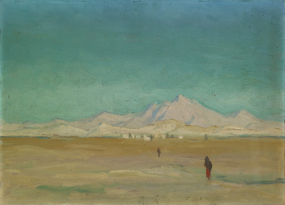 Ernst Schiess - Algerische Landschaft