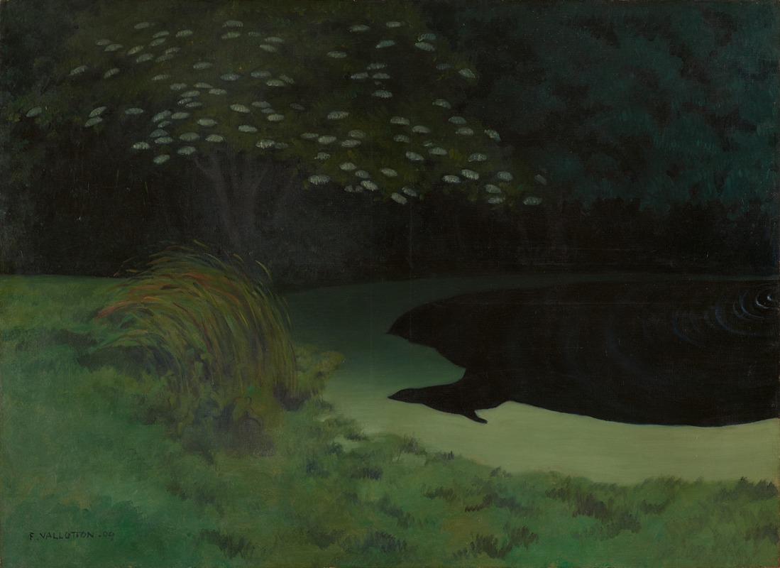 Félix Vallotton - The Pond (Honfleur)