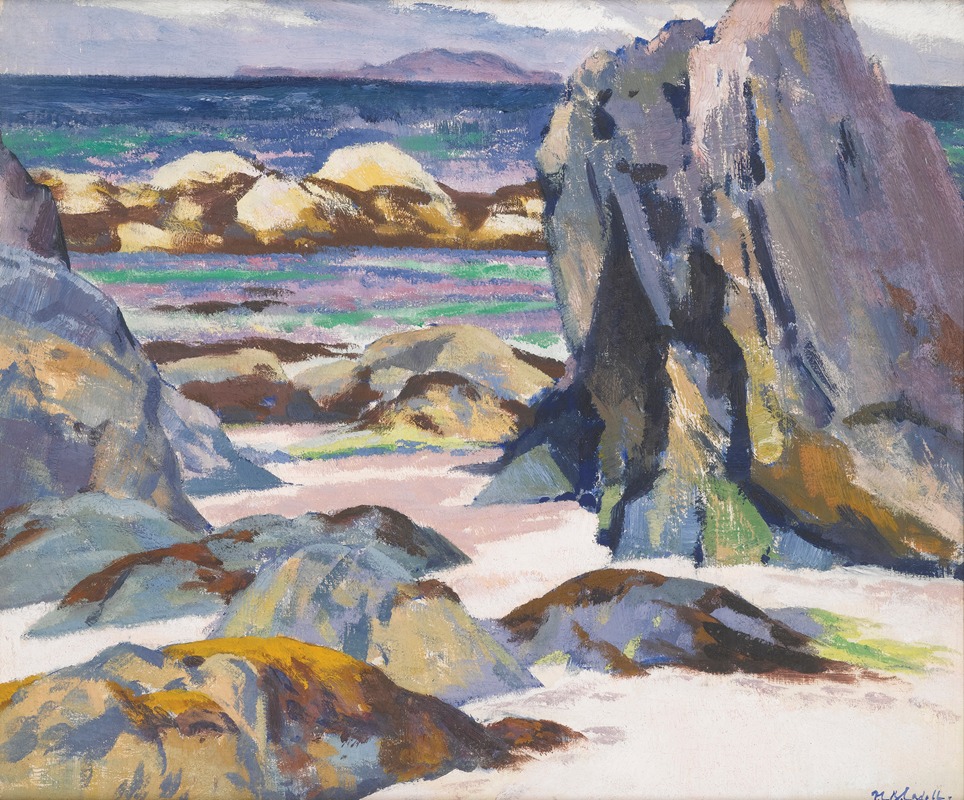 Francis Campbell Boileau Cadell - Lunga From Iona