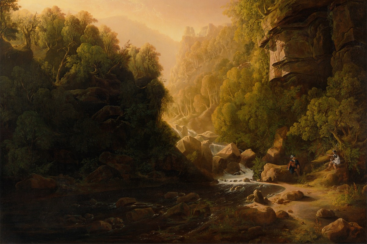 Francis Danby - The Mountain Torrent