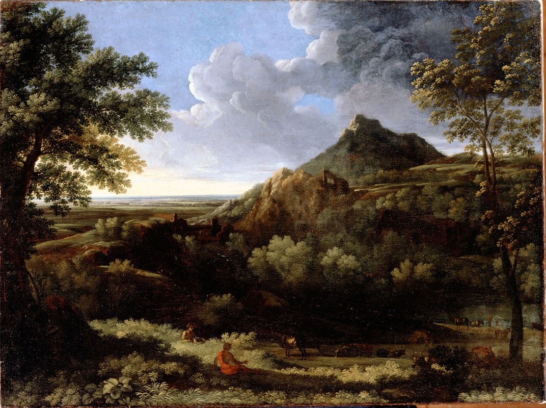 Gaspard Dughet - Landscape in the Roman Campagna