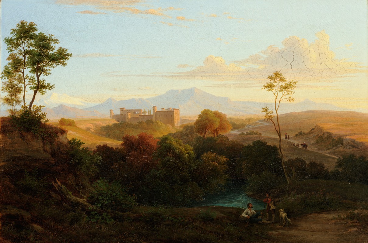 Georg Köbel - Italian Landscape