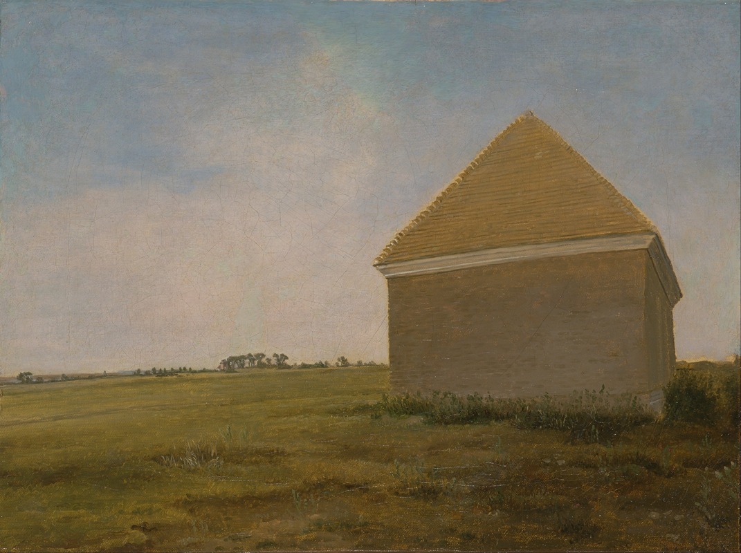 George Stubbs - Newmarket Heath, with a Rubbing-down House