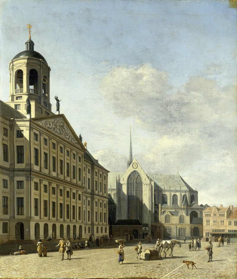 Gerrit Adriaensz. Berckheyde - The Town Hall in Amsterdam