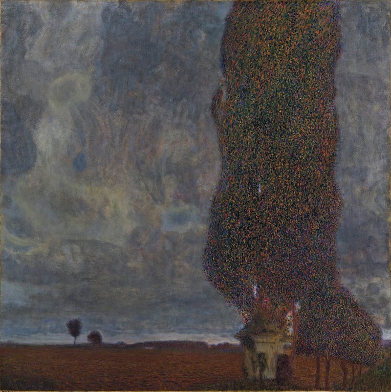 Gustav Klimt - Approaching Thunderstorm (The Large Poplar II)