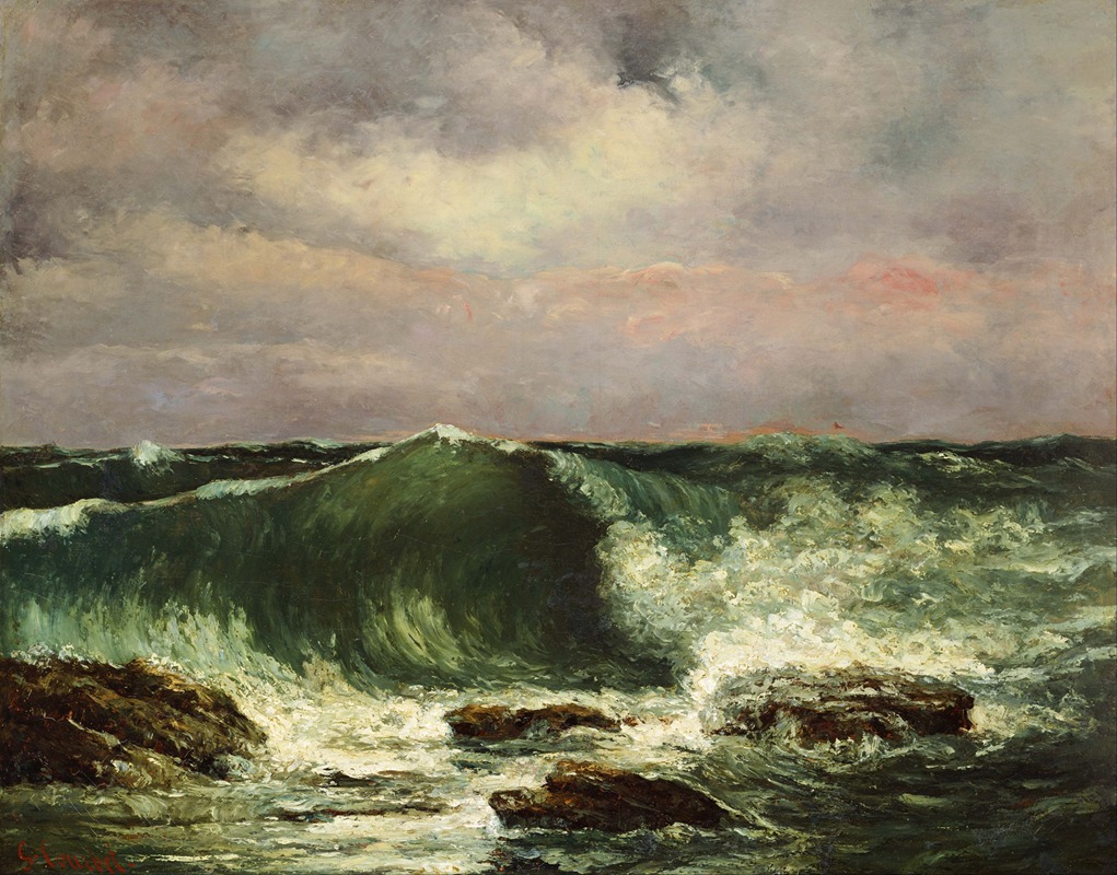 Gustave Courbet - Waves