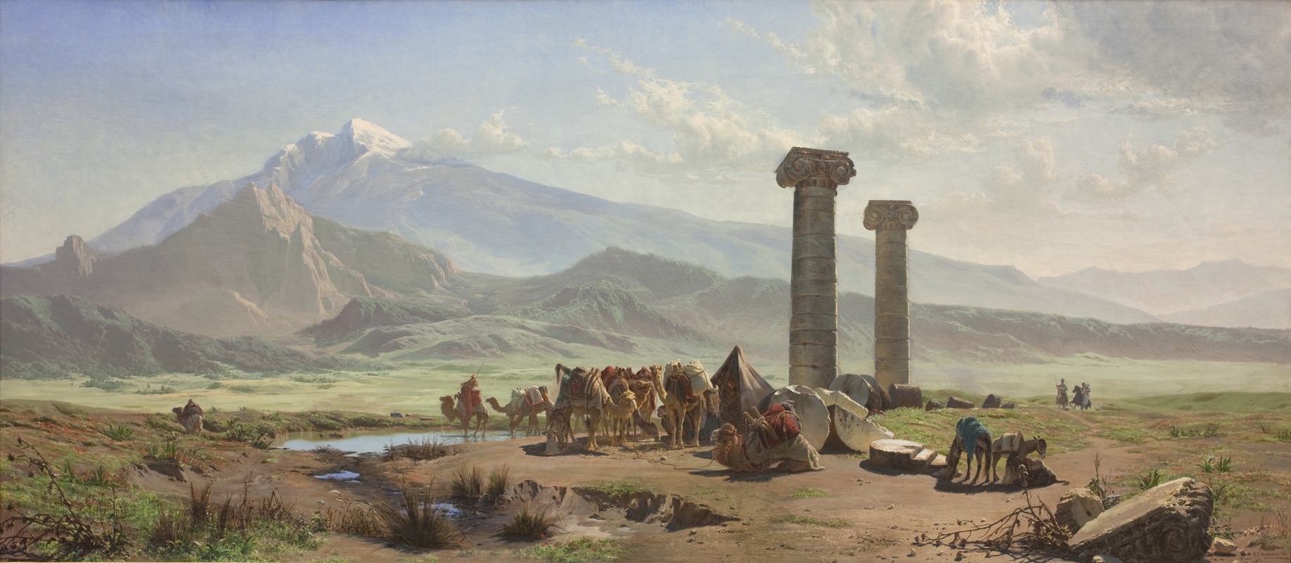 Harald Jerichau - The Lydian Plain near Sardis, Asia Minor (Turkey)