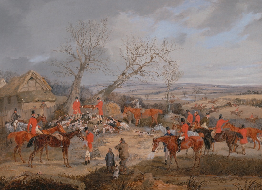 Henry Thomas Alken - Hunting Scene: The Kill