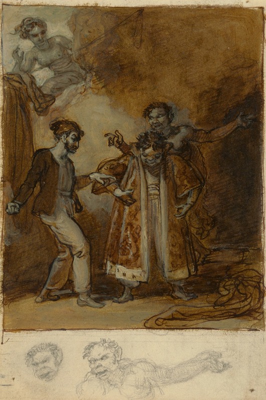 Robert Smirke - Stephano, Trinculo and Caliban with Prospero’s Magic Wardrobe