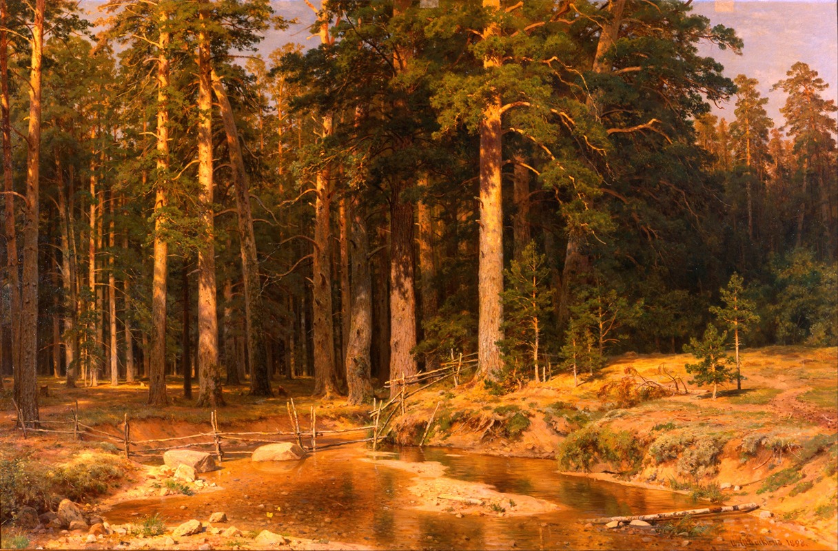 Ivan Ivanovich Shishkin - Mast-Tree grove