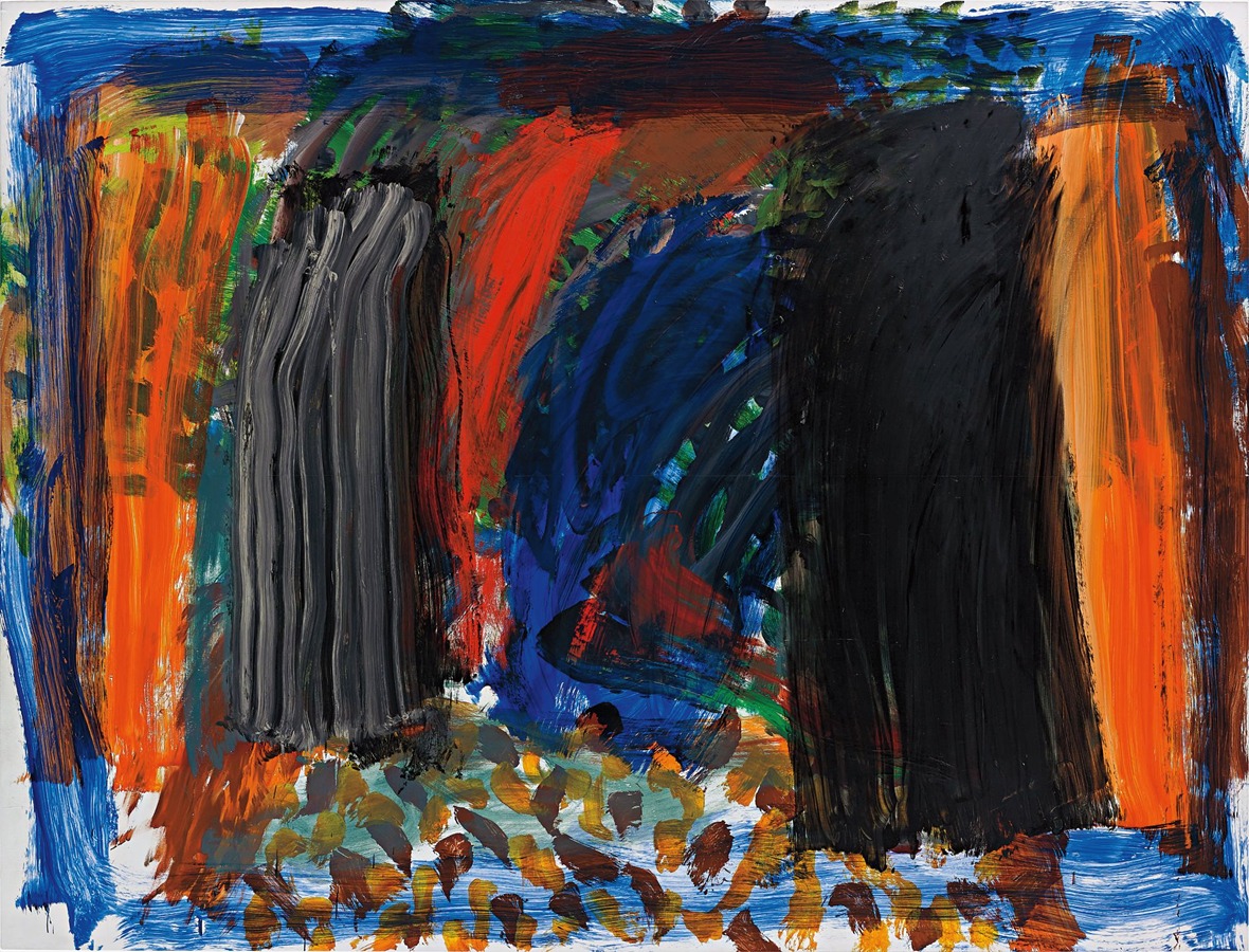 Rhode Island by Howard Hodgkin - Artvee