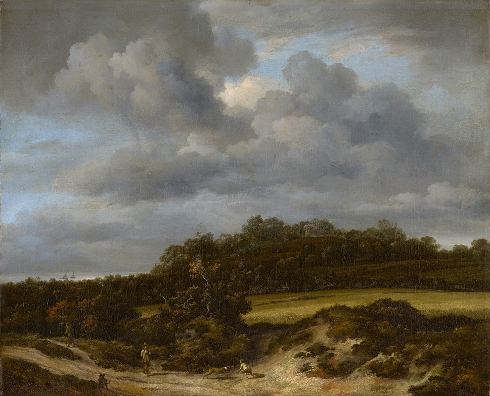Jacob van Ruisdael - Cornfield