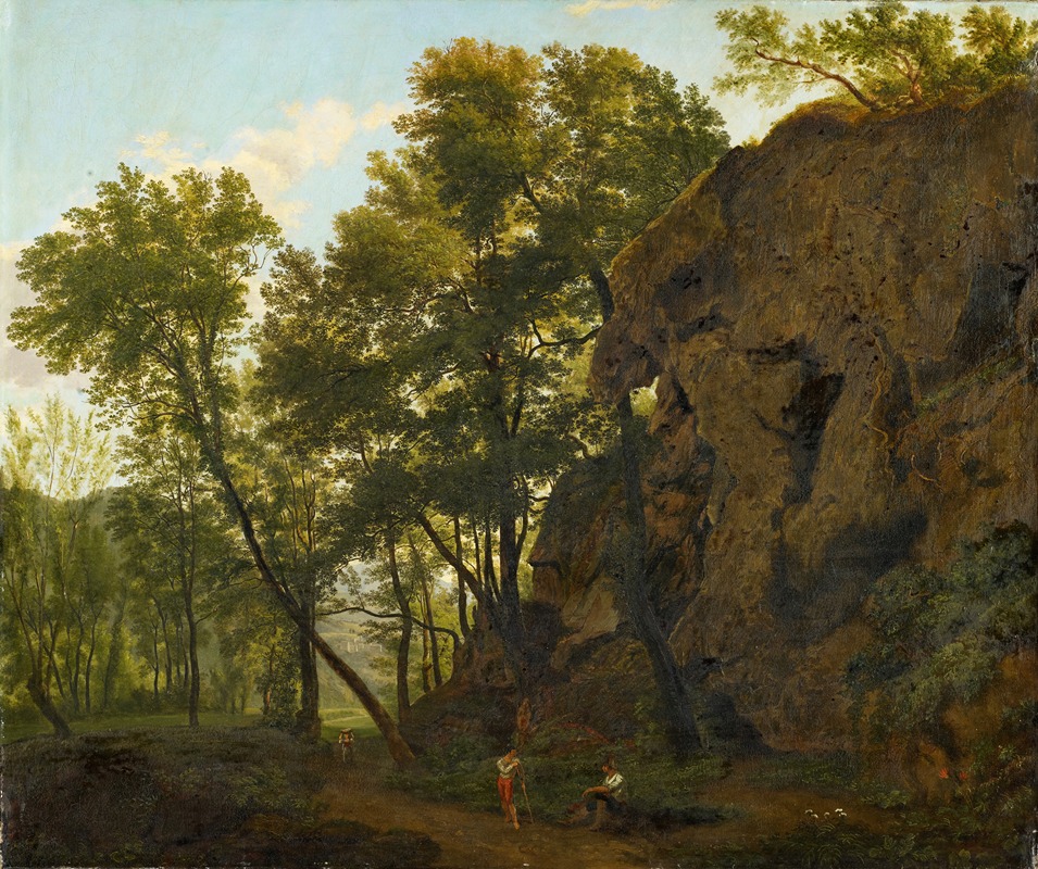 Jakob Christoph Bischoff - Landscape near Papinio