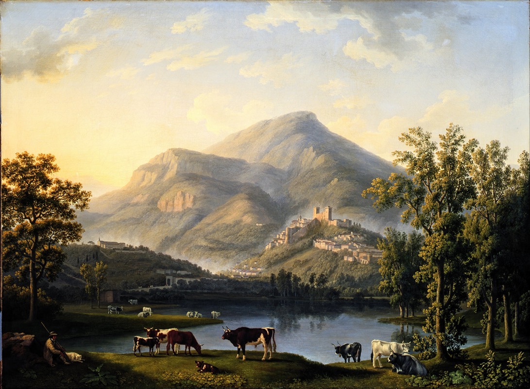 Jakob Philipp Hackert - Veduta d’Itri (Landscape with a View of Itri)