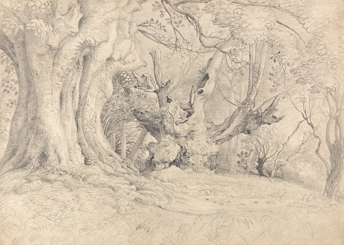Samuel Palmer - Ancient Trees, Lullingstone Park